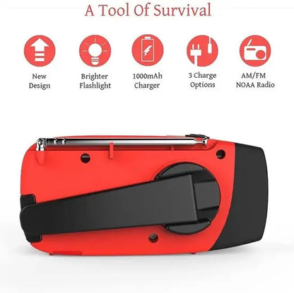 Crank & Calm™ Radio — The Only Thing That Works When Nothing Does