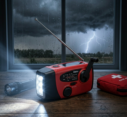Crank & Calm™ Radio — The Only Thing That Works When Nothing Does