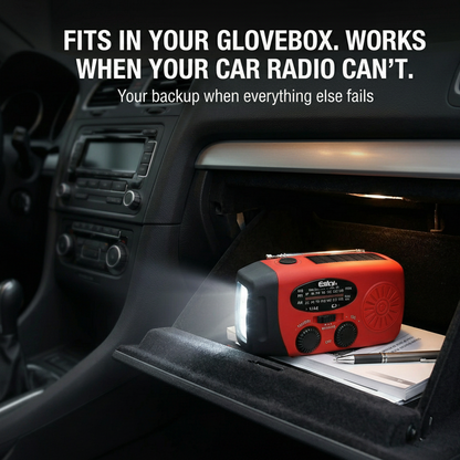 Crank & Calm™ Radio — The Only Thing That Works When Nothing Does